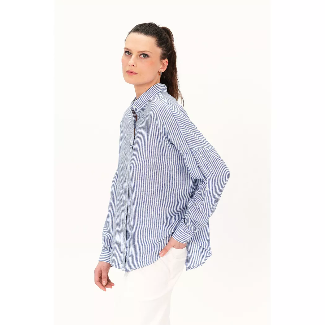Caroll - Hemd, für Damen, Blau Denim, Größe XL
