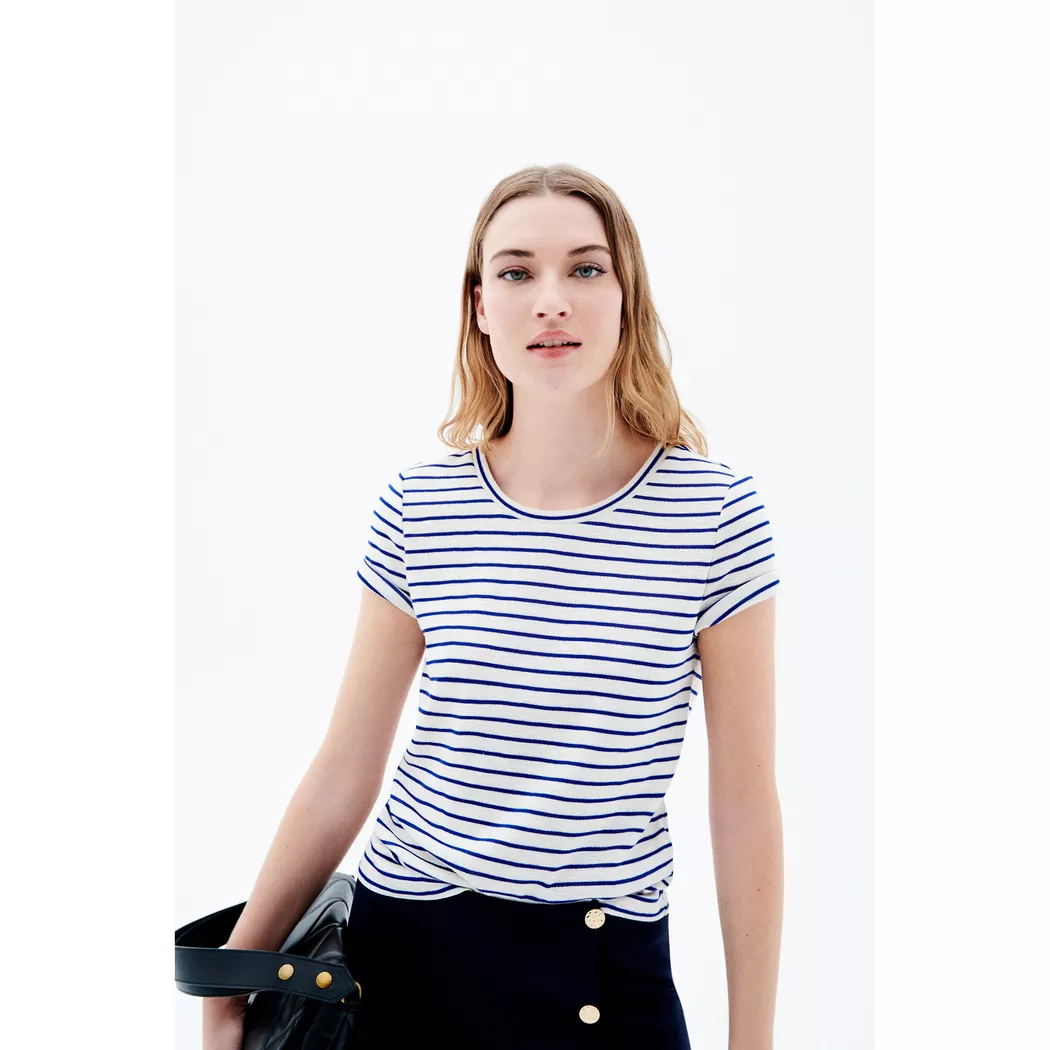 Caroll - T-Shirt, für Damen, Azurblau, Größe S