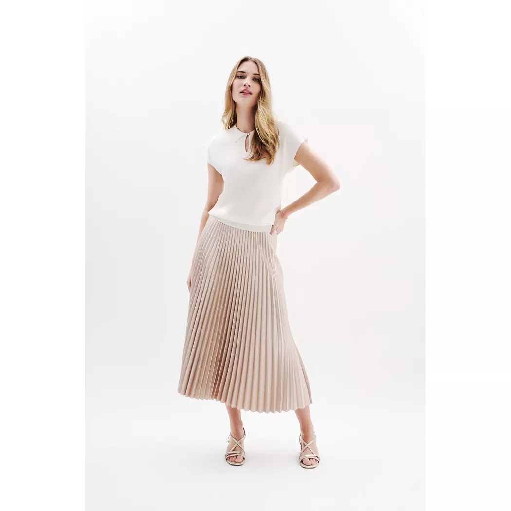 Caroll - Rock, für Damen,  Gold Velvet, Größe 34