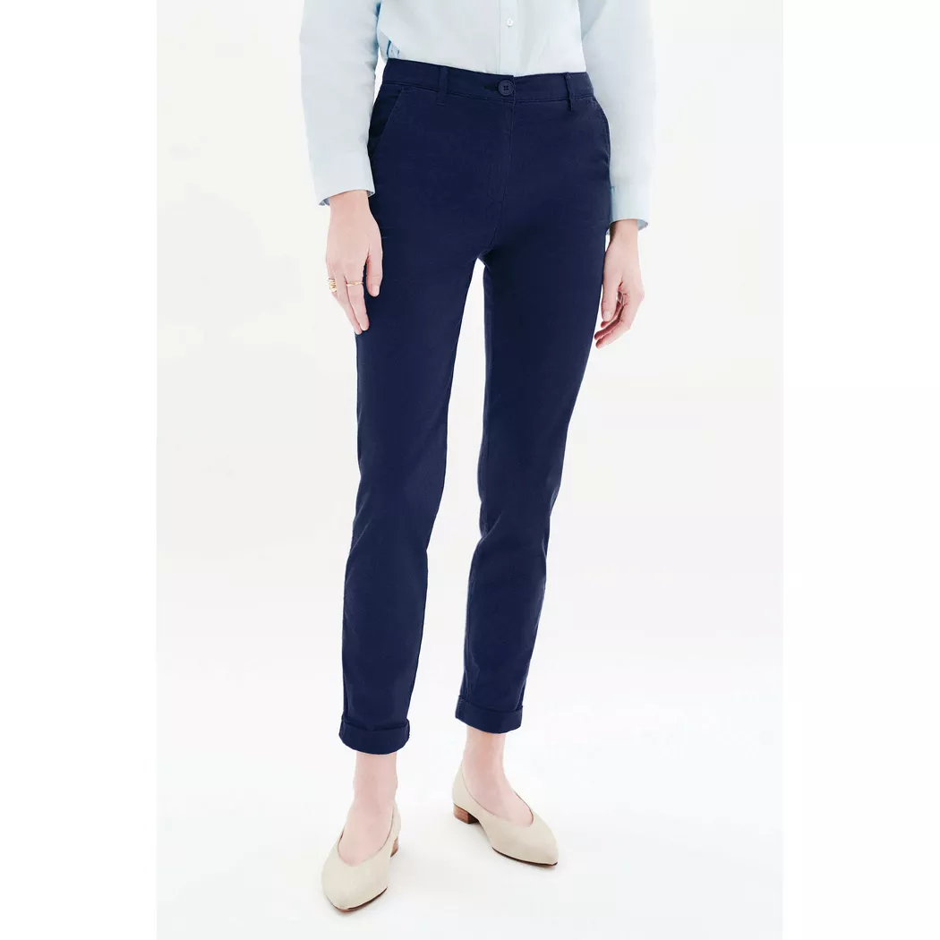 Caroll - Hose, für Damen, Marine, Größe 36 4