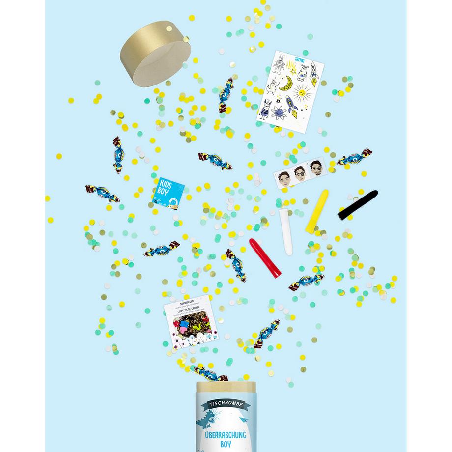 Artoz Surprise garçon Français Bombe de table 