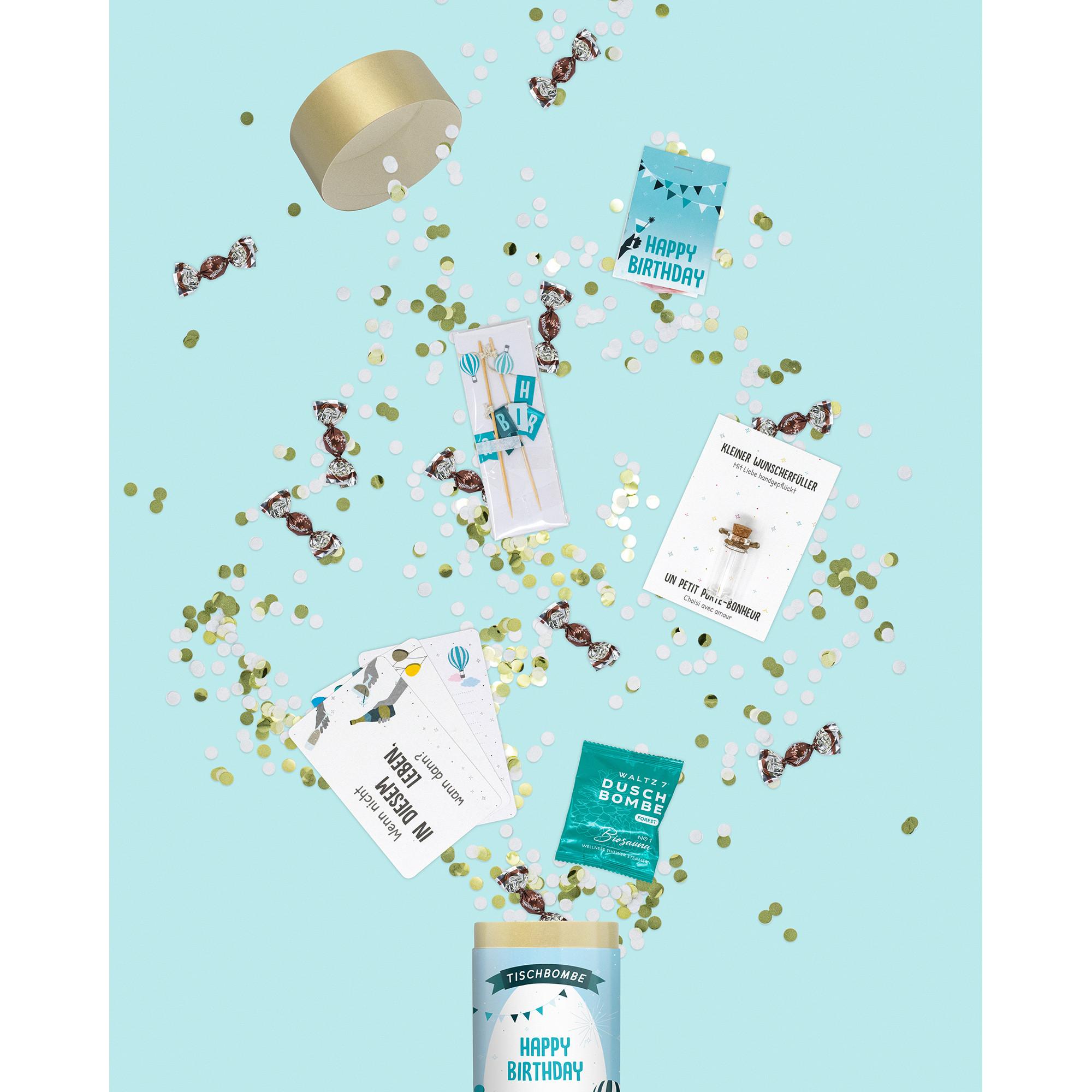 Artoz Happy Birthday, Allemand Bombe de table 