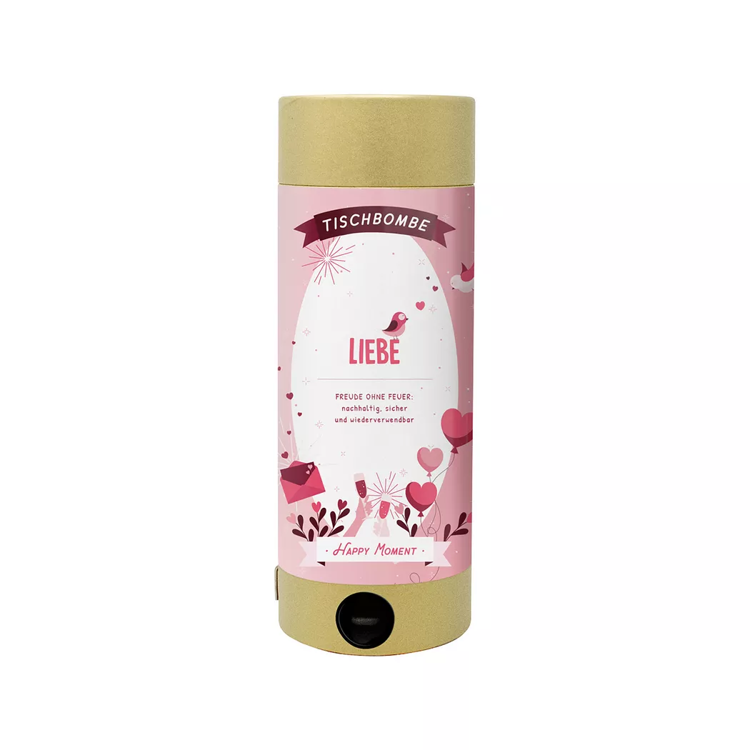 Artoz - Tischbombe, Liebe, Deutsch, 11X29.7CM, Multicolor