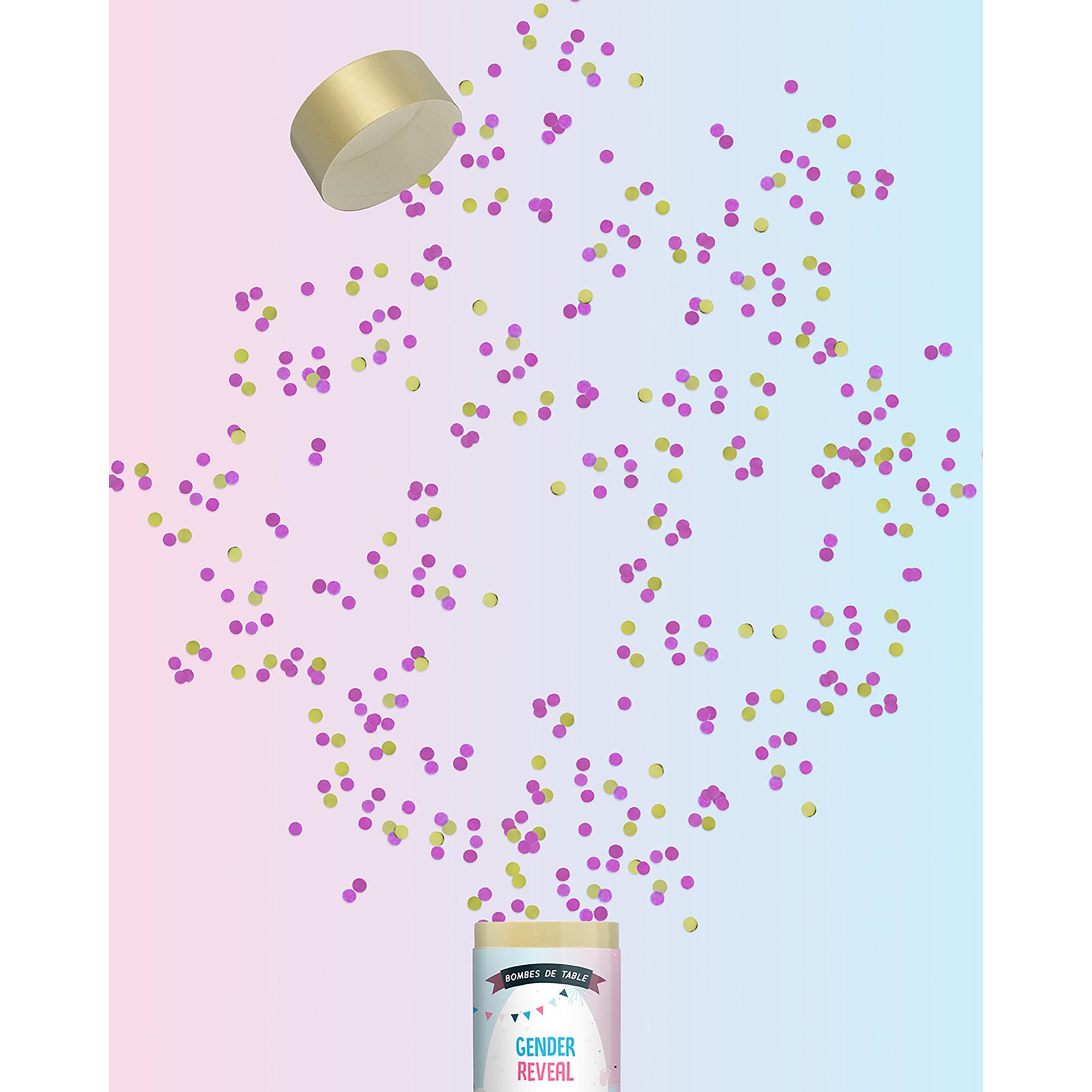 Artoz Gender reveal Girl, Allemand Bombe de table 