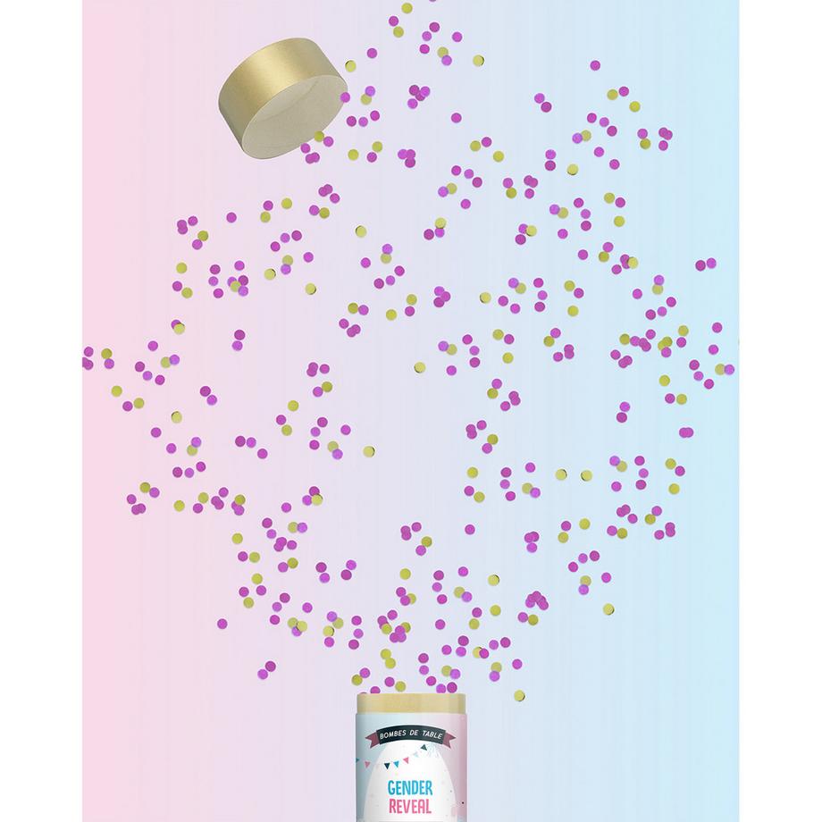 Artoz Gender Reveal Girl, Francese Bomba da tavolo 