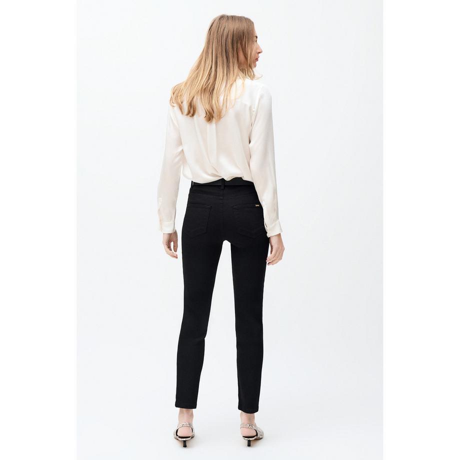 Caroll Pantalon Slim Fit Longueur Cheville  