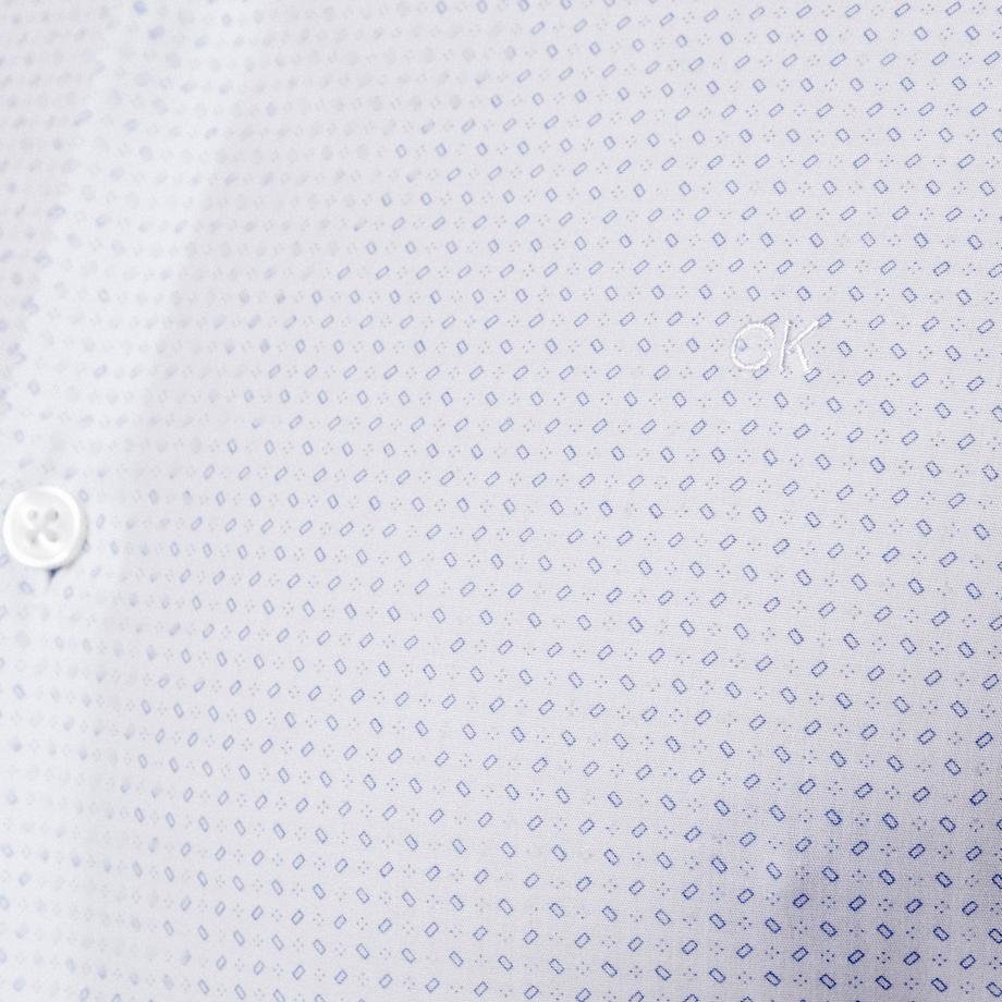 CALVIN KLEIN Hemden Chemise Homme Manches Longues Slim Fit Motif  