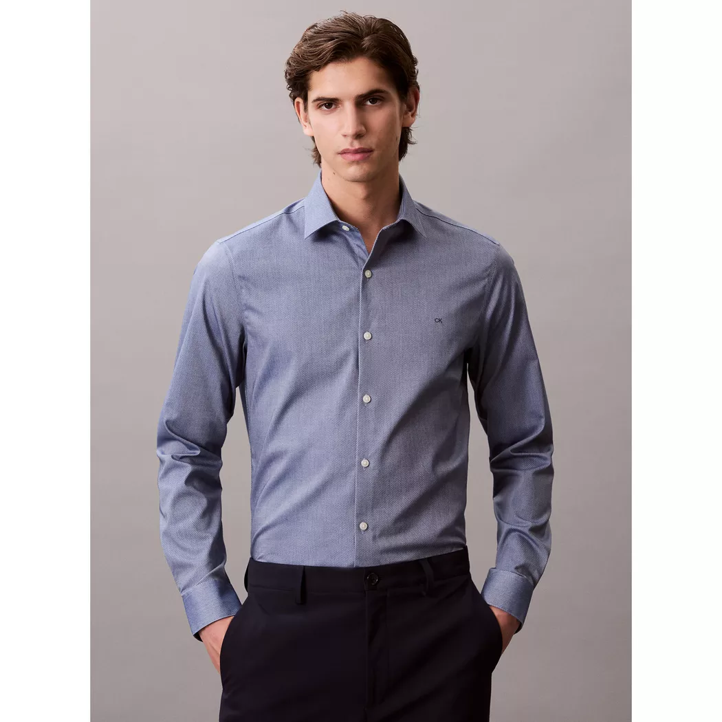 Calvin KLEIN Hemden, für Herren, Blau, Größe 41 7