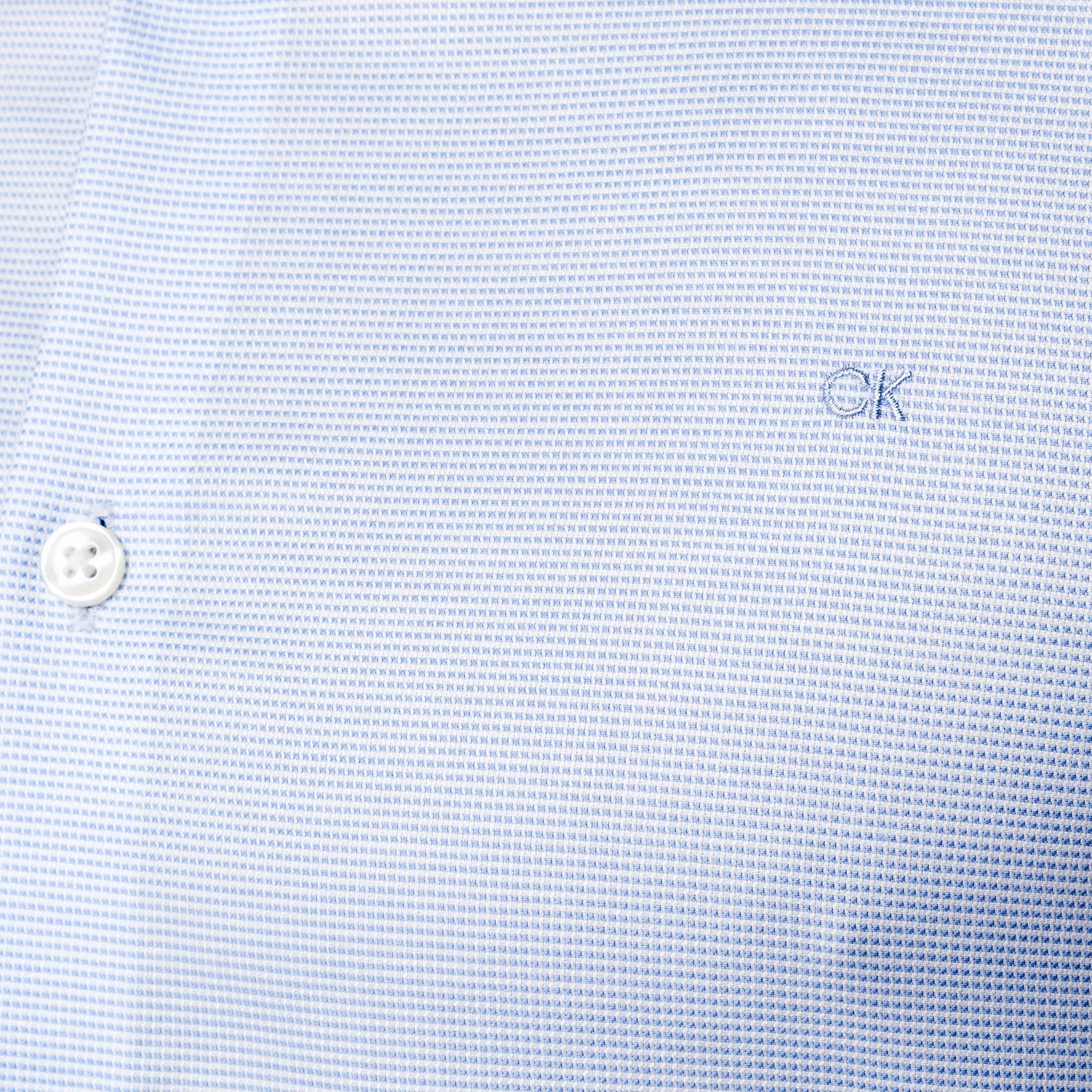 CALVIN KLEIN Hemden Herren Gemustertes Slim Fit Langarmhemd  