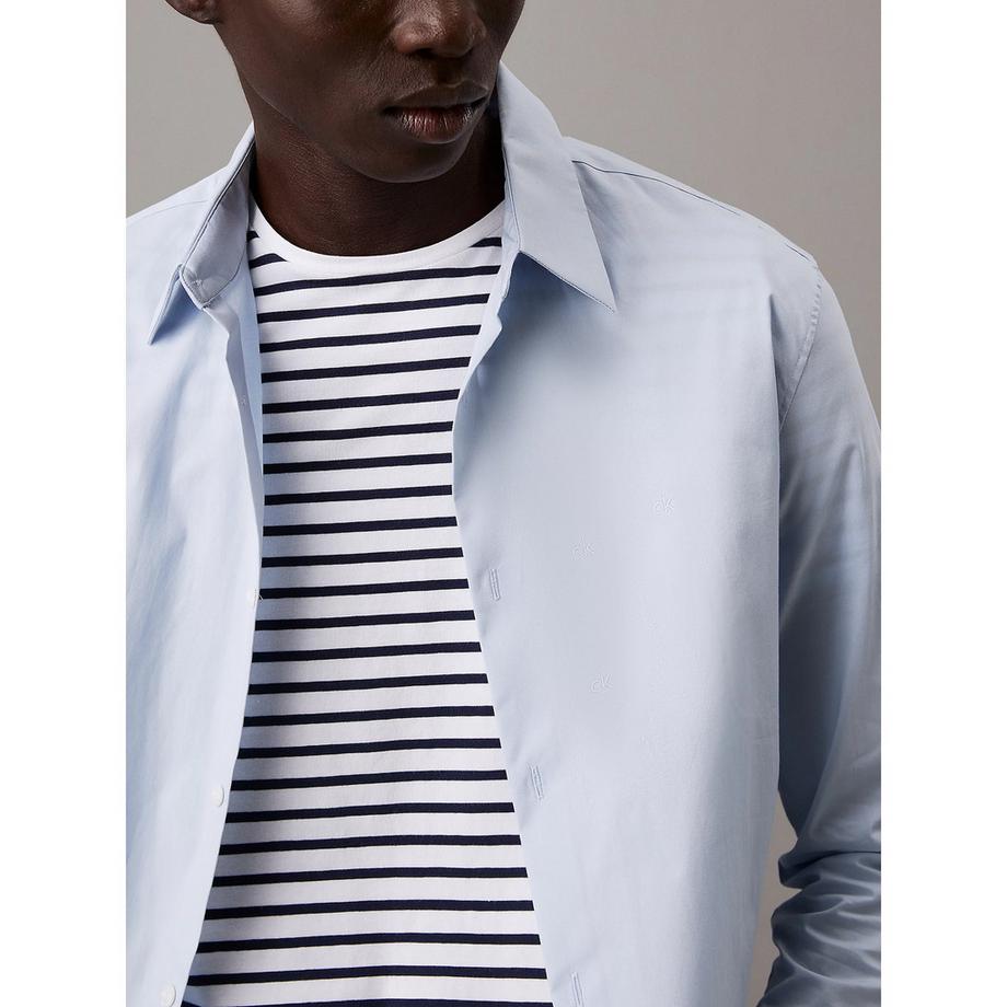 CALVIN KLEIN Hemden Chemise Slim Fit Manches Longues  