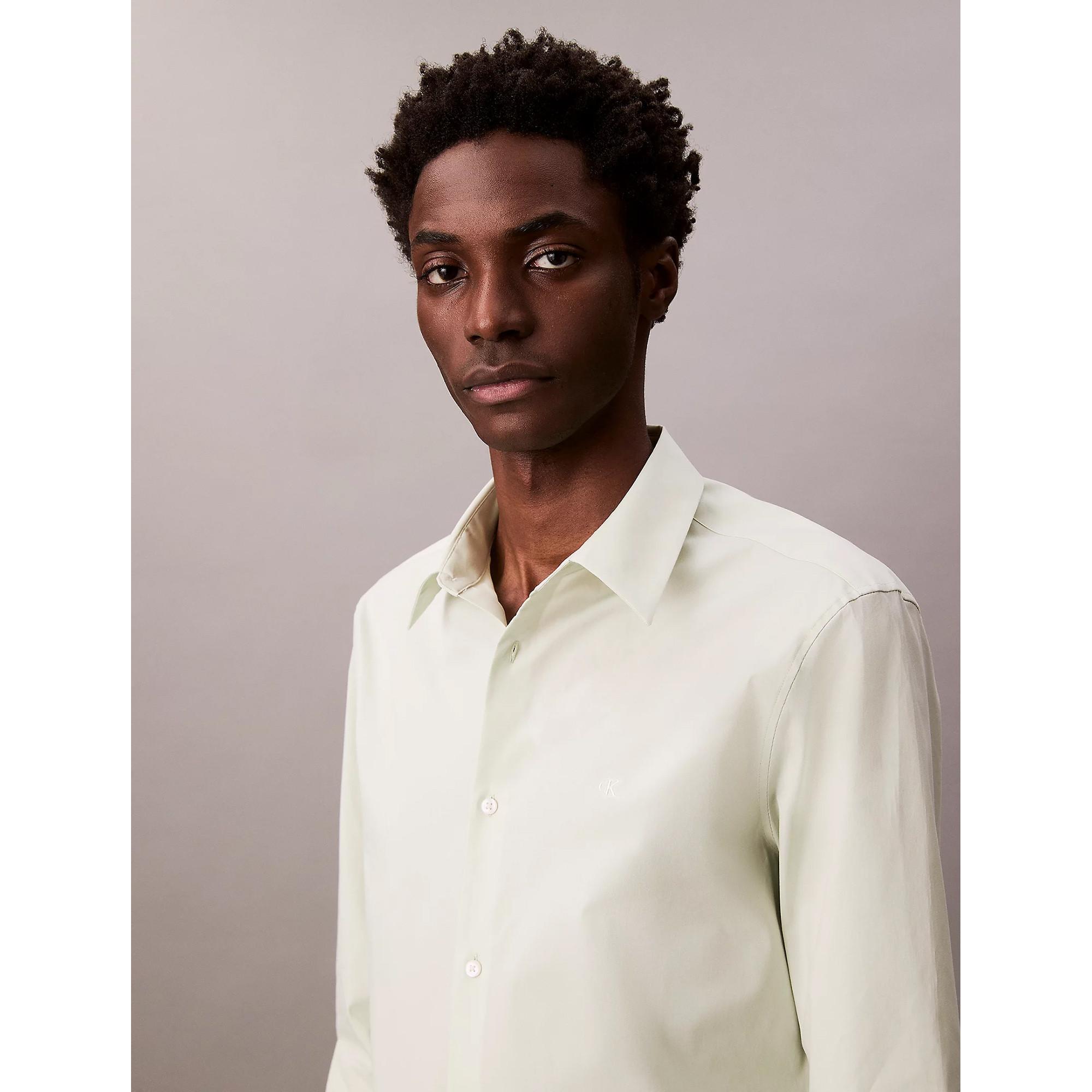 CALVIN KLEIN Hemden Chemise Slim Fit Manches Longues  