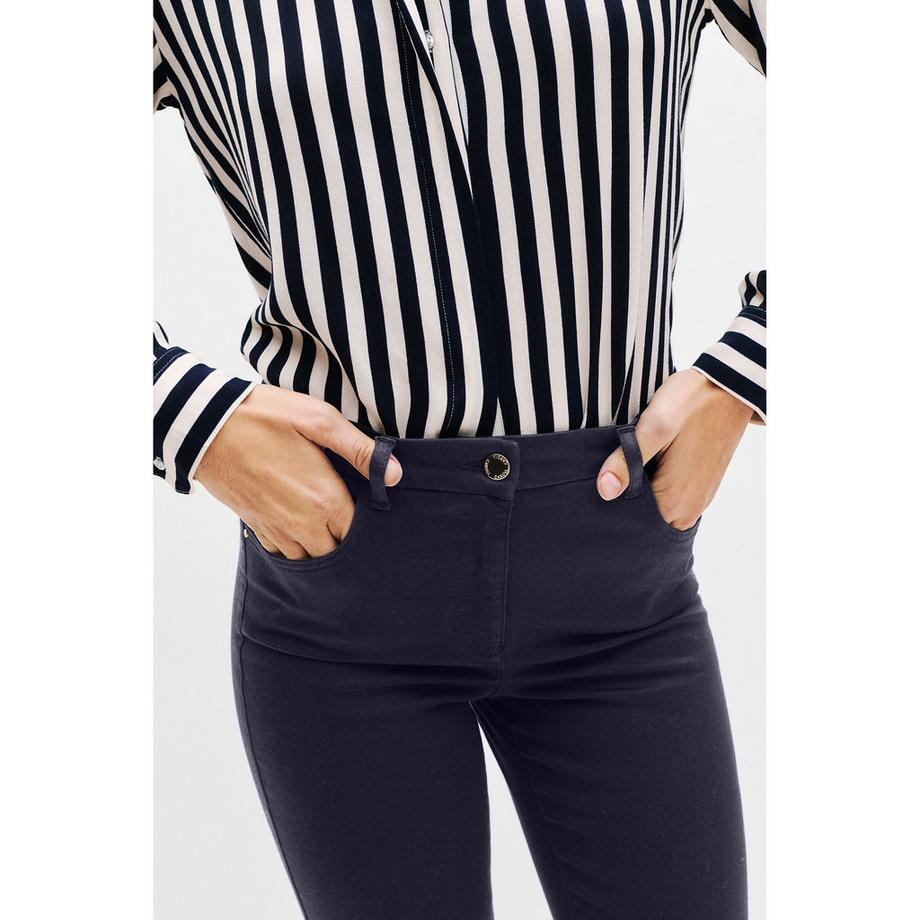 Caroll Knöchellange Slim Fit Hose  