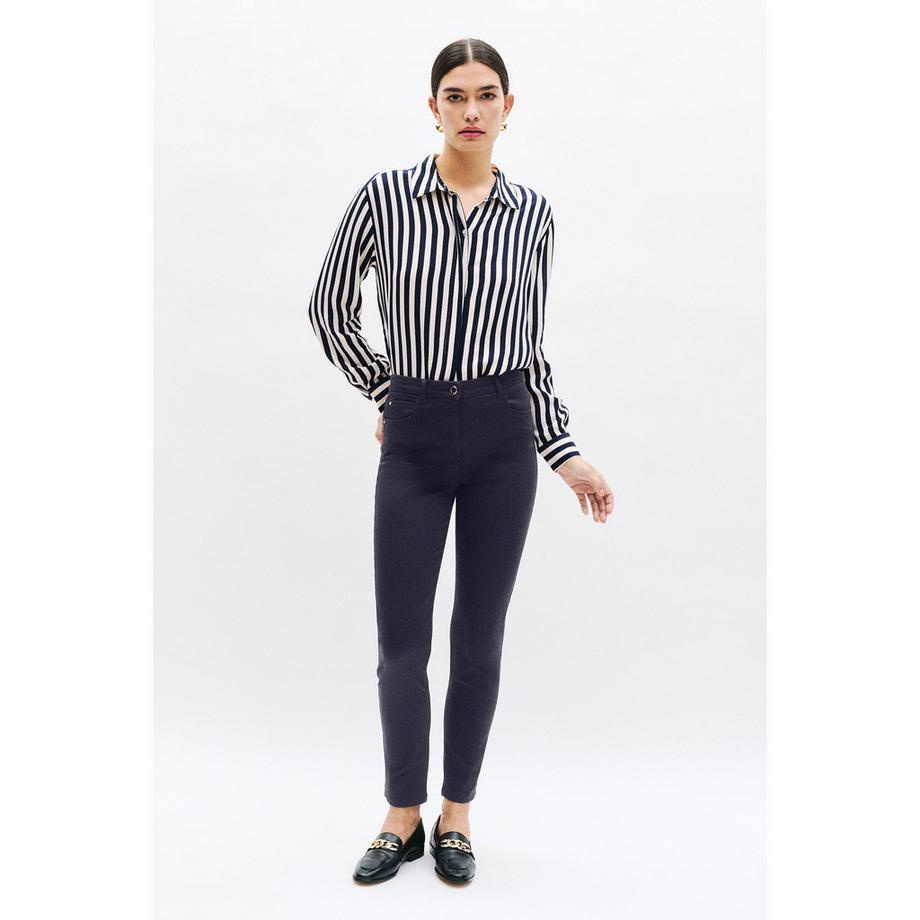 Caroll Knöchellange Slim Fit Hose  