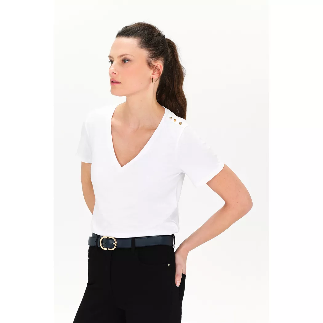 Caroll - T-Shirt, für Damen, Weiss, Größe XL