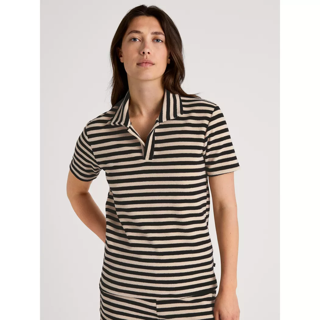 Unterhemd CALIDA "Unterhemd Spaghetti-Top Essential Cotton 1er Pack", Damen, Gr. 40-42, N-Gr, schwarz, Obermaterial: 95% Baumwolle CO. 5% Elasthan EL., Unterhemden Unterhemd
