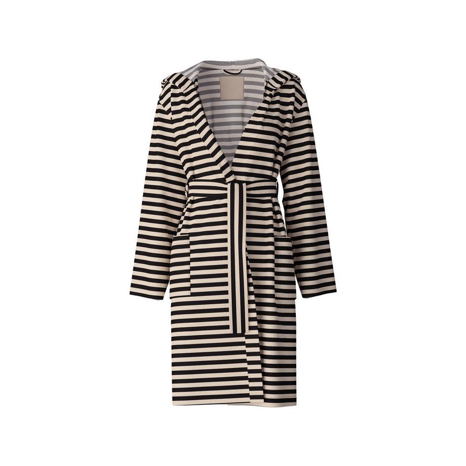 CALIDA Gestreifter Kimono mit Kapuze  