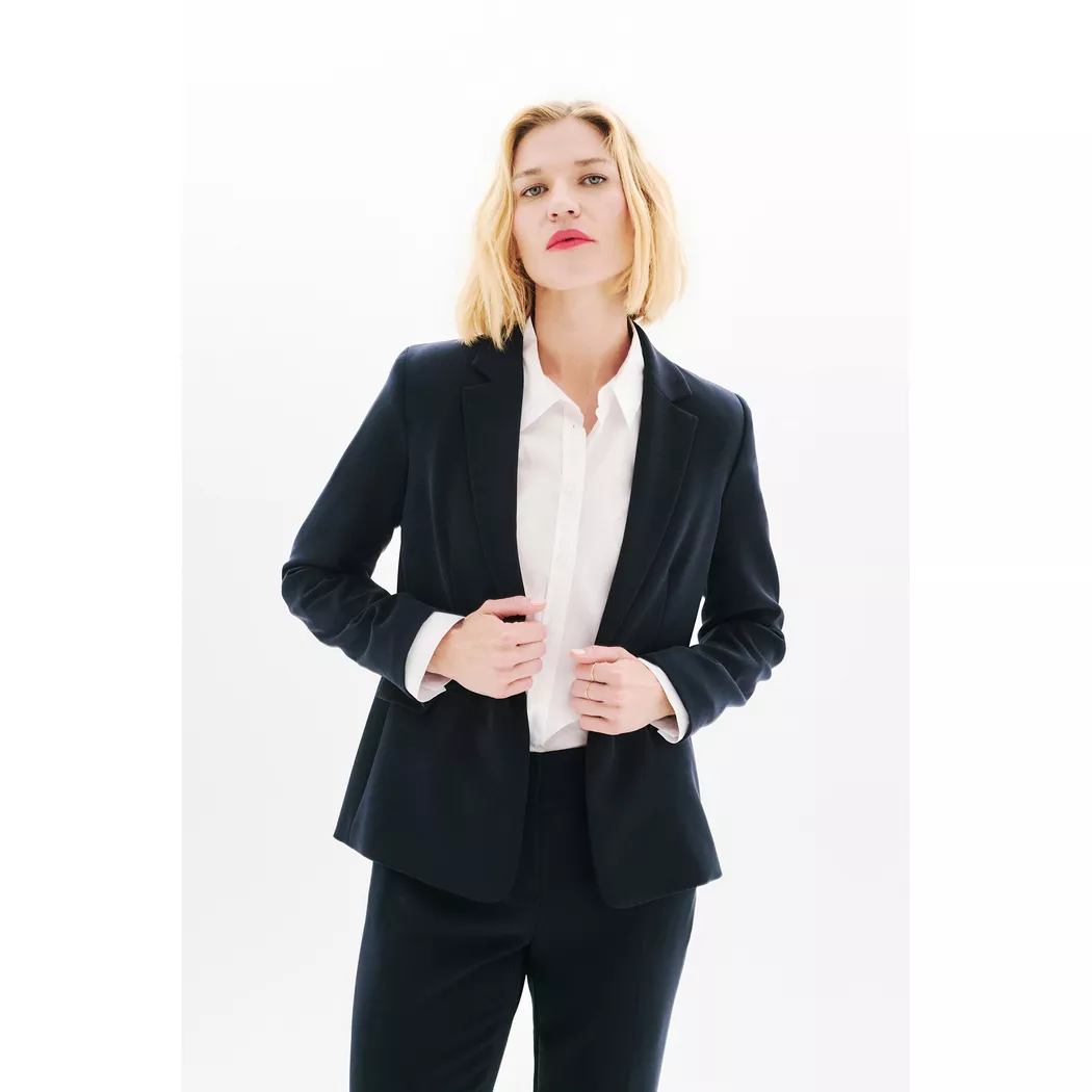 Caroll - Blazer, für Damen, Marine, Größe 46