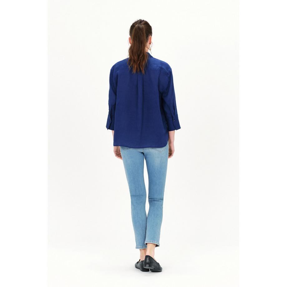 Caroll Hemd Kentkragen 3/4 Arm Relaxed Fit  