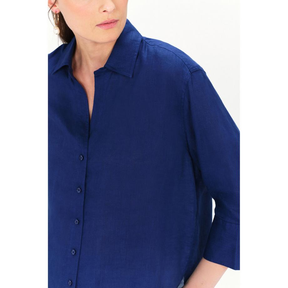 Caroll Hemd Kentkragen 3/4 Arm Relaxed Fit  