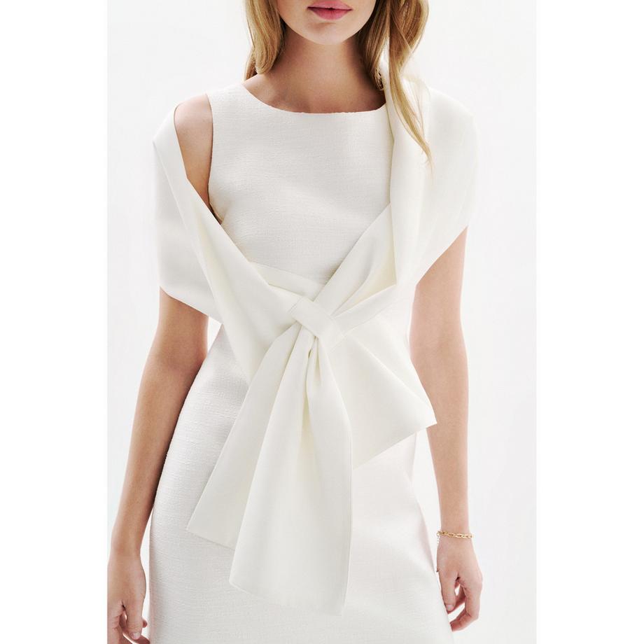 Caroll Poncho mit Schleifendetail  