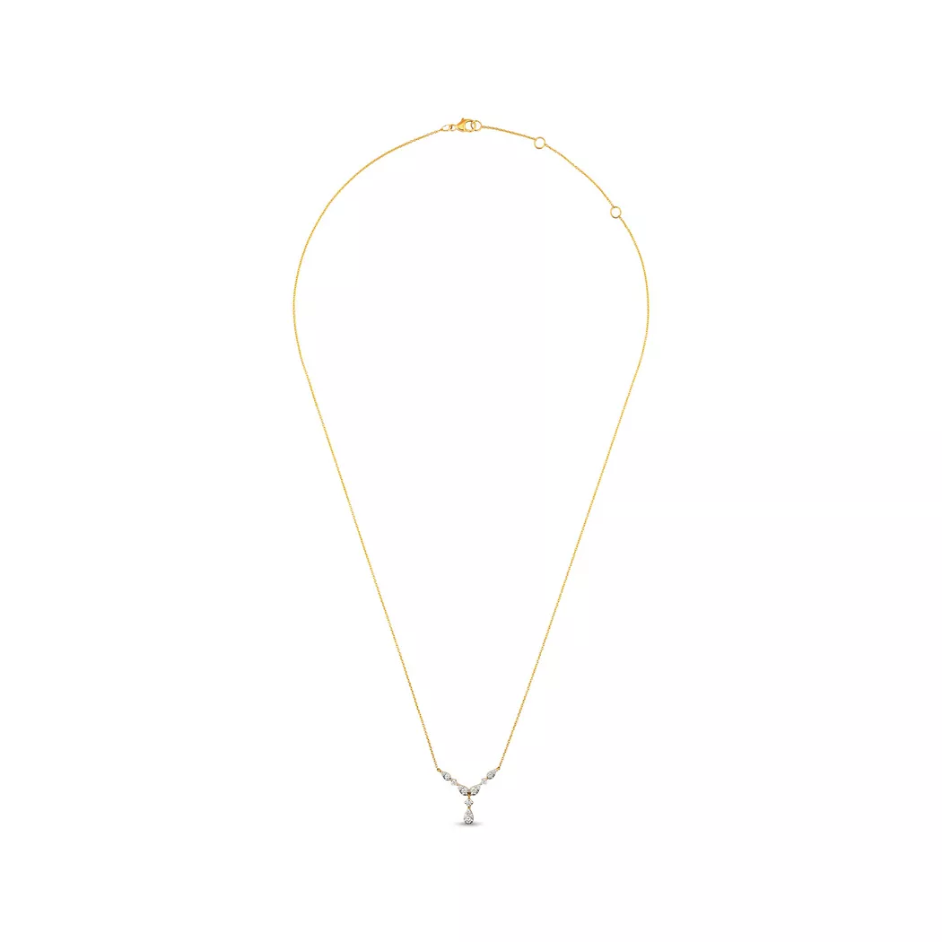 Sergio Ferris - Halskette, 45cm, Gelbgold 6
