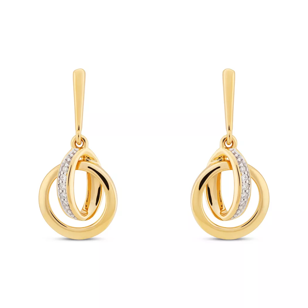 Sergio Ferris - Ohrringe, One Size, Gelbgold 6