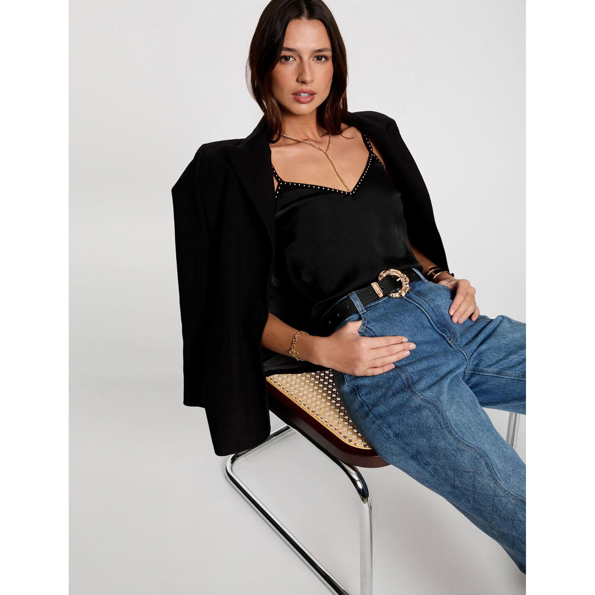 MORGAN Genietetes V-Ausschnitt Cami Top  