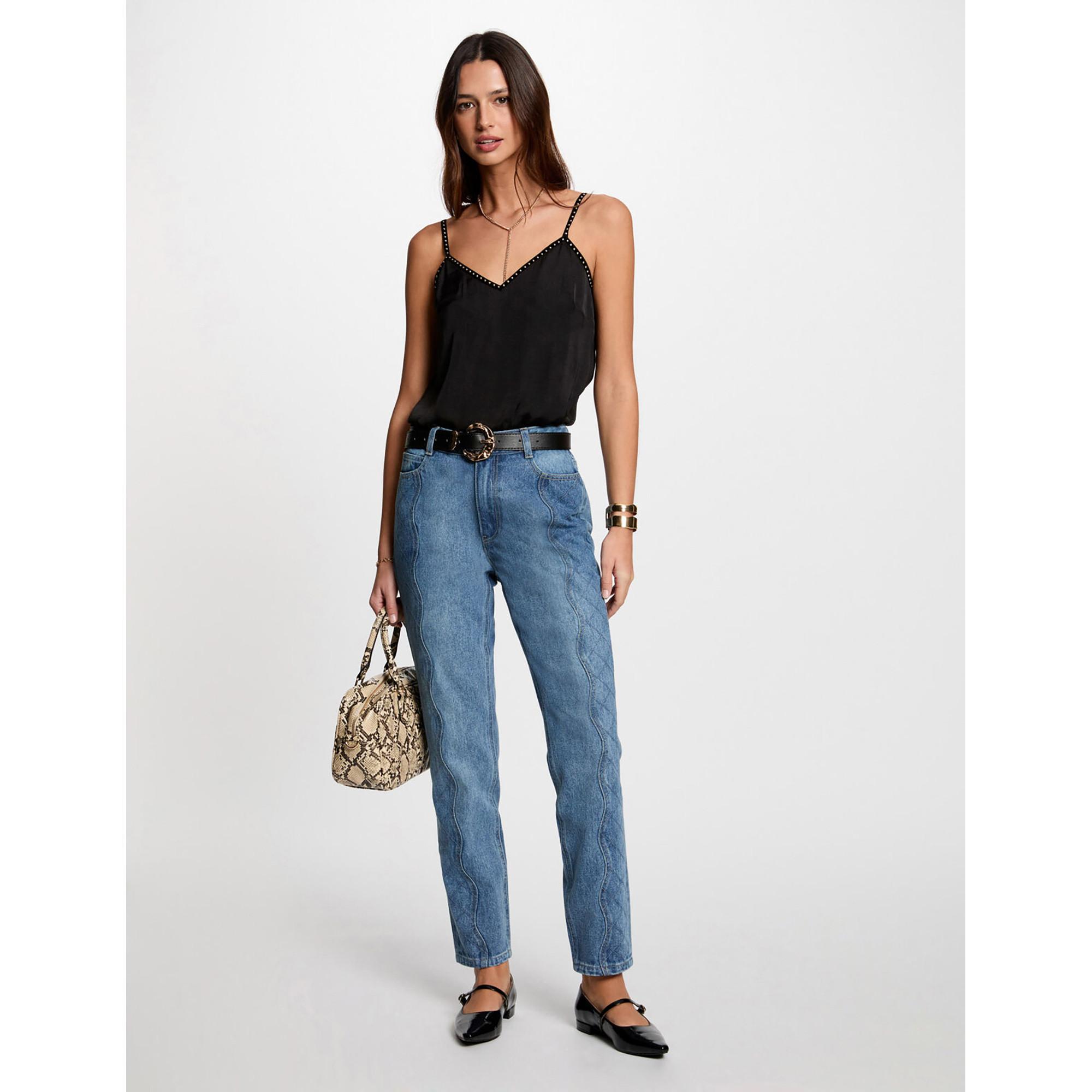 MORGAN Genietetes V-Ausschnitt Cami Top  