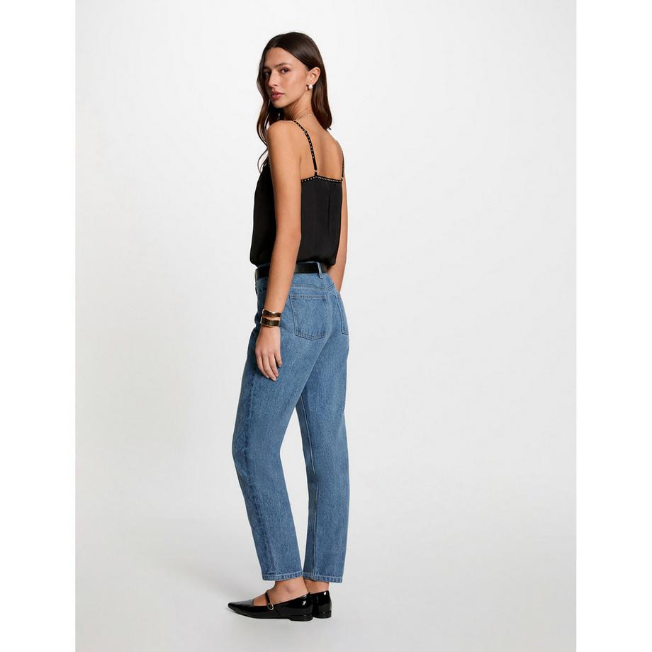 MORGAN Jeans Slim Fit Dettagli Trapuntati  