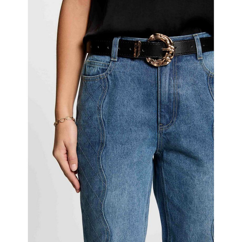 MORGAN Jeans Slim Fit Dettagli Trapuntati  