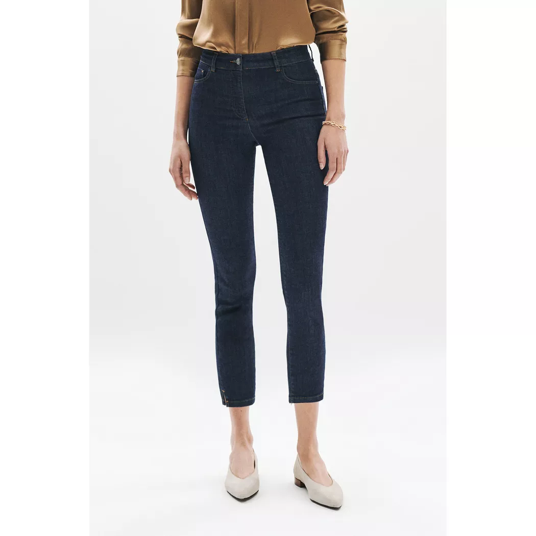 Caroll - Hose, für Damen, Blau Denim Dunkel, Größe 36 3