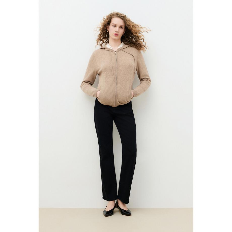 Caroll Gilet con cappuccio e zip  