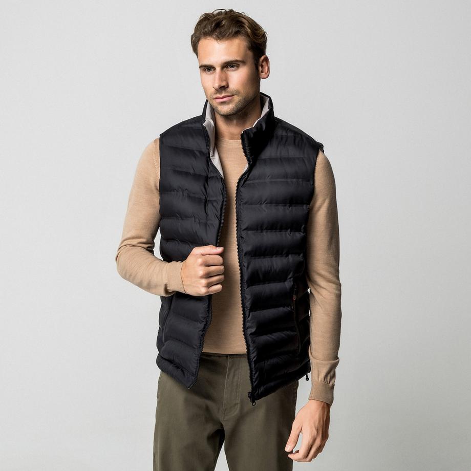 Manor Man Gilet matelassé réversible  