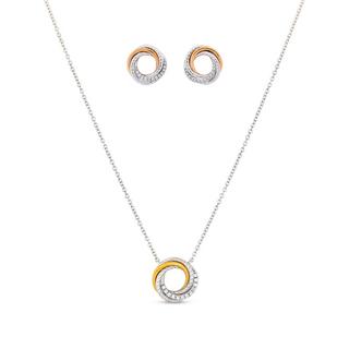 Sergio Ferris  Set Halskette / Ohrstecker 