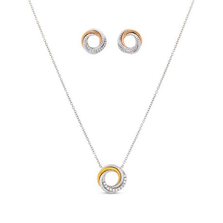 Sergio Ferris  Set Halskette / Ohrstecker 