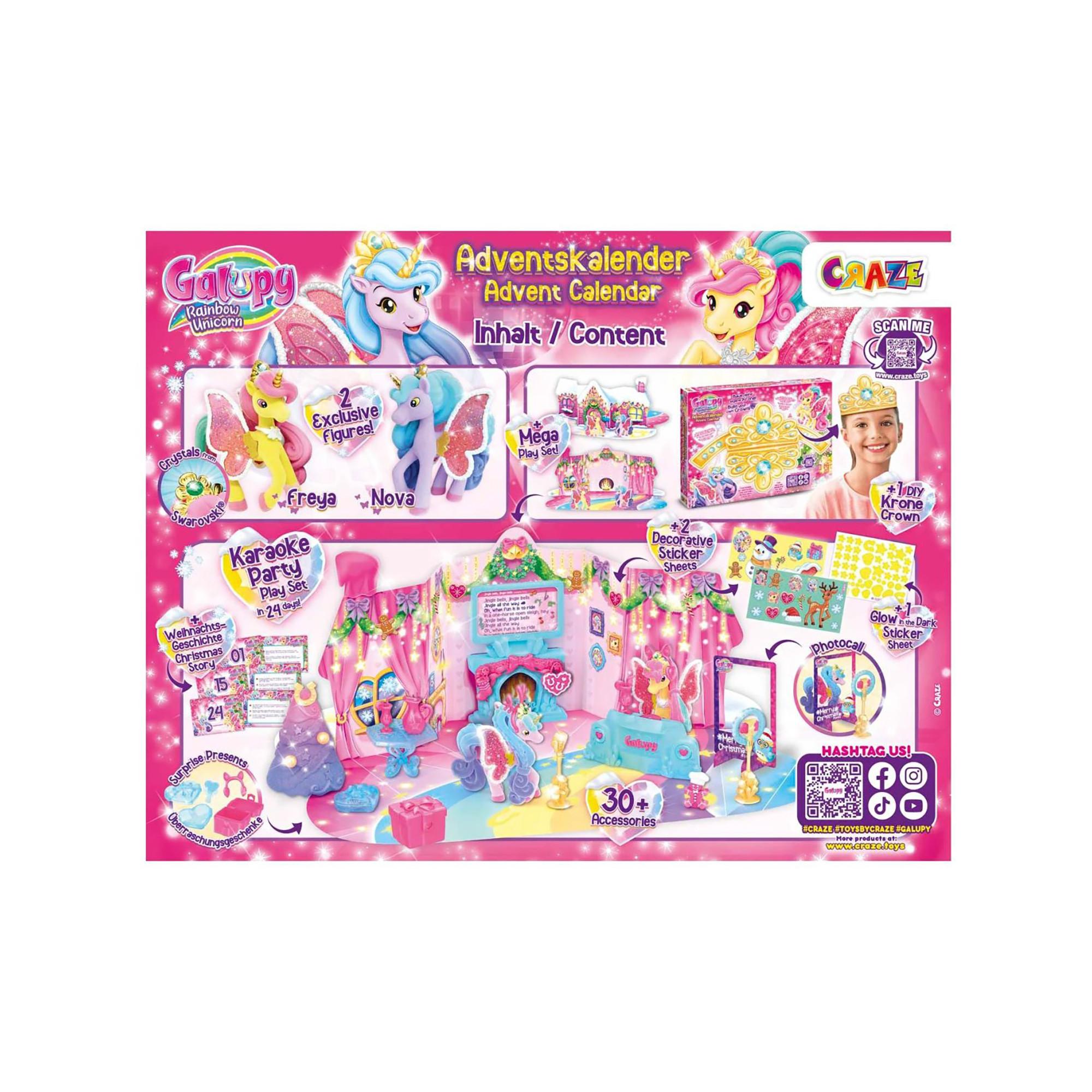 Craze  Adventskalender Galupy Rainbow 