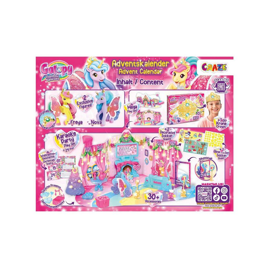 Craze  Adventskalender Galupy Rainbow 