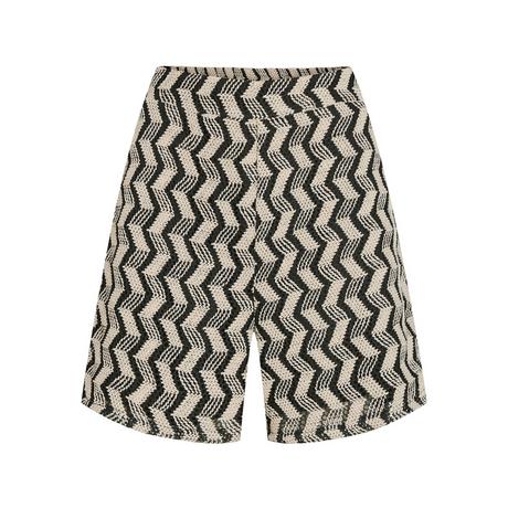 VILA Short Motif Zigzag Coupe Relaxed Fit  