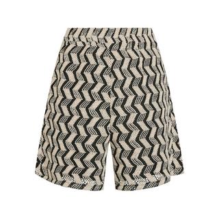 VILA Short Motif Zigzag Coupe Relaxed Fit  
