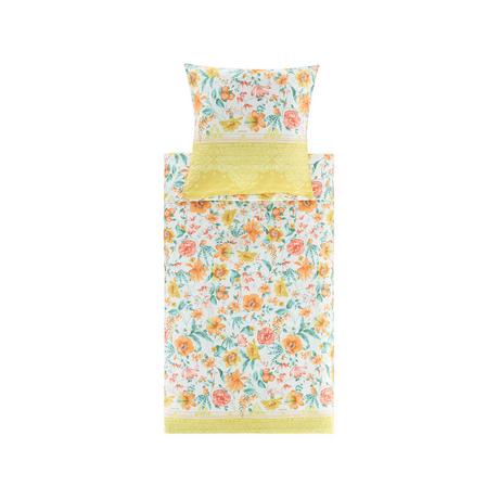 bassetti Casablanca Blumenmuster Kissenbezug  