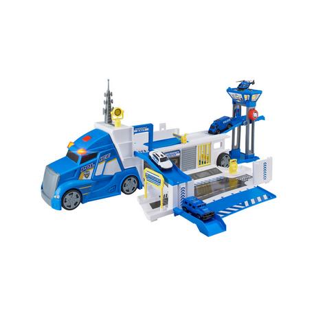 HTI  Geschwindigkeitsbegrenzungs-Kommandoset Polizeistation mit Sound und Licht 