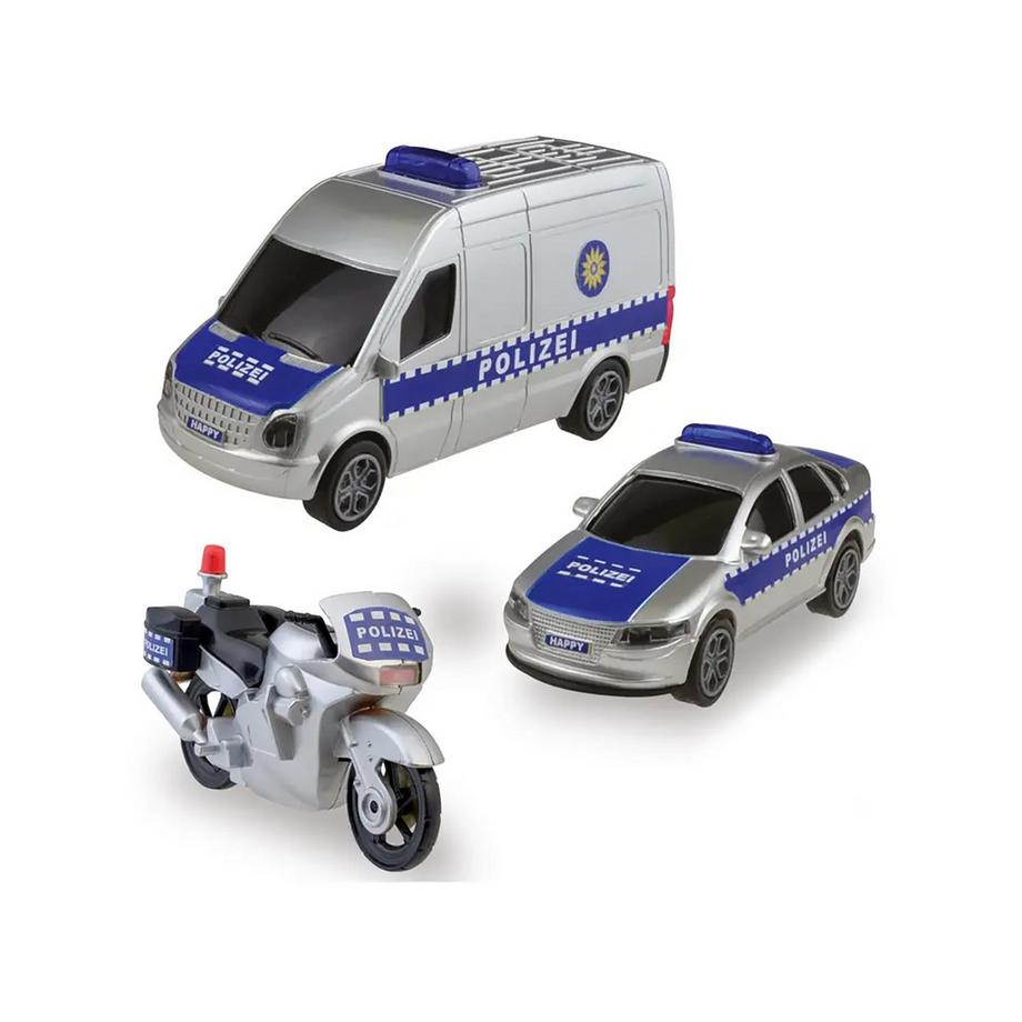 Polizei-Set, 3-teilig