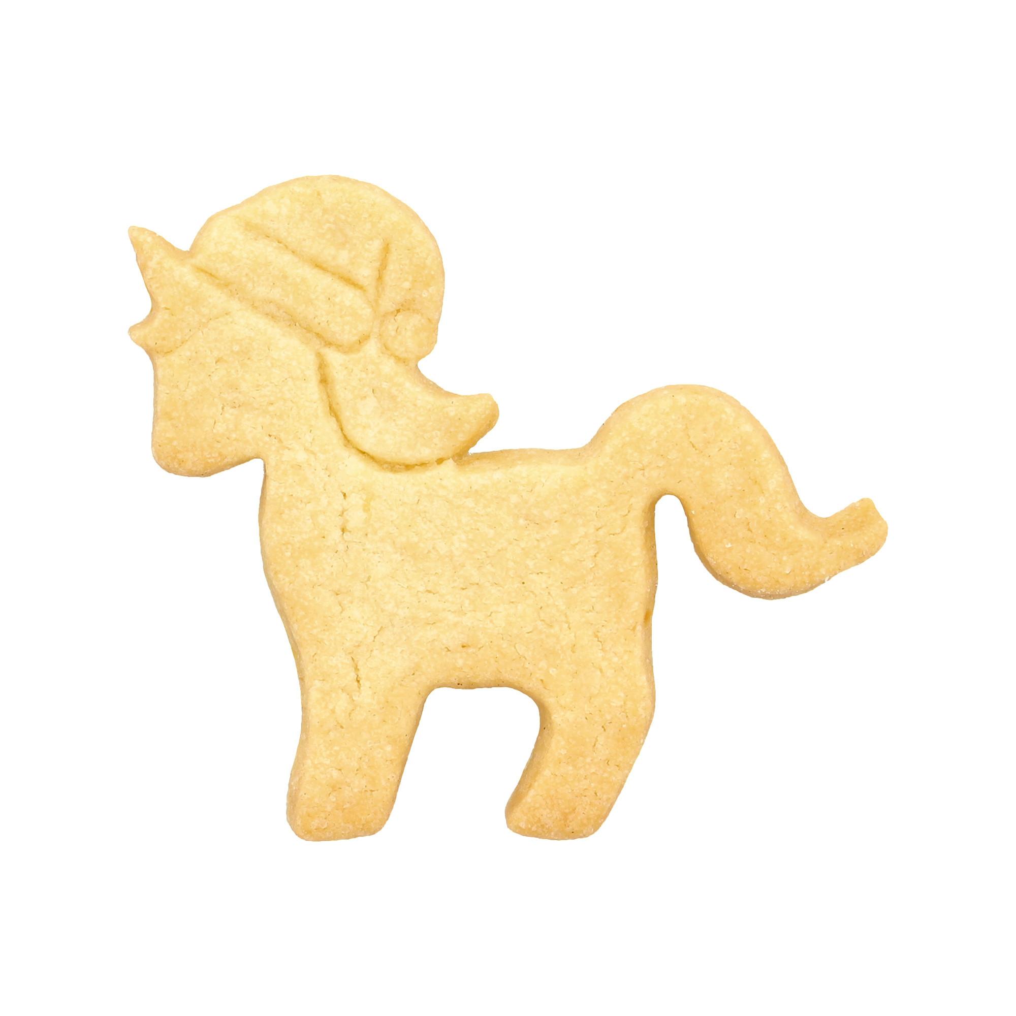 BIRKMANN Taglia-biscotti Unicorno natalizio 