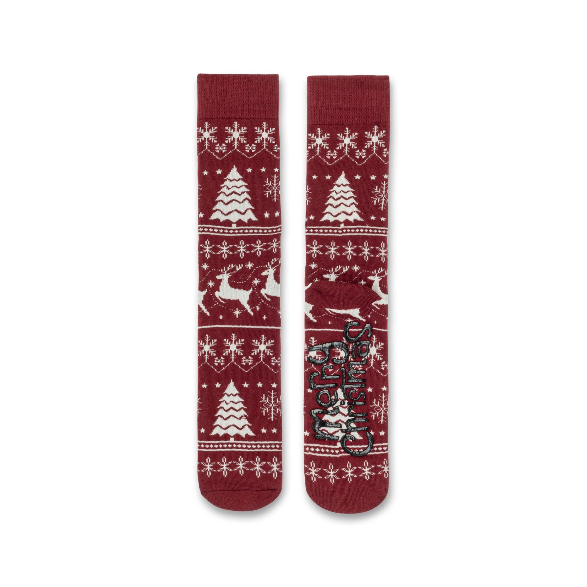 Manor Man Men Xmas Terry Socks ABS  
