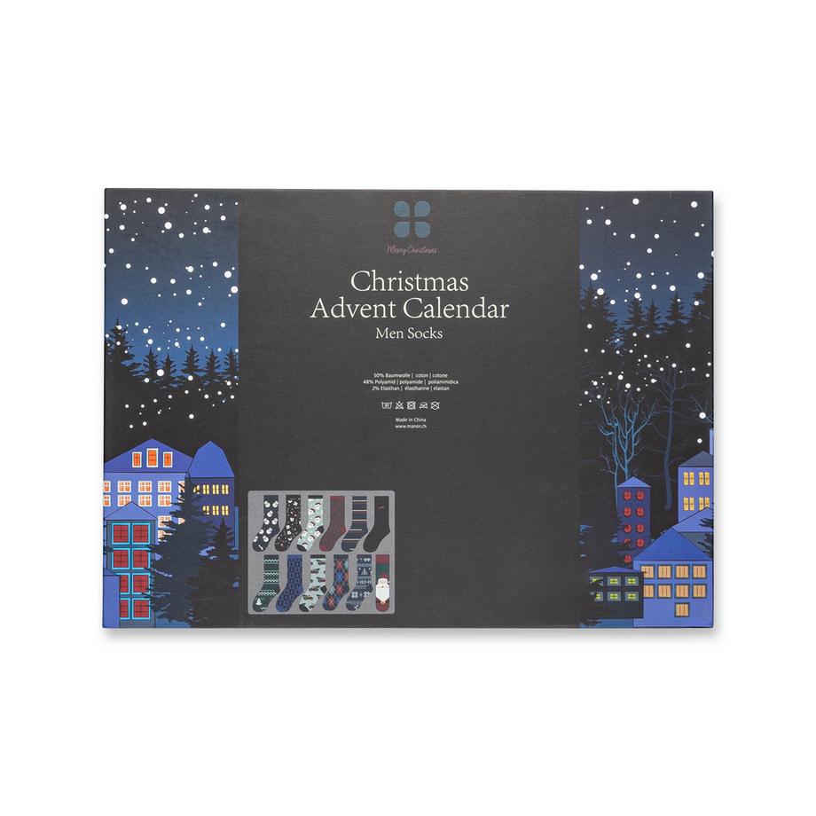 Manor Man Men Advent Calendar Calze Natalizie  