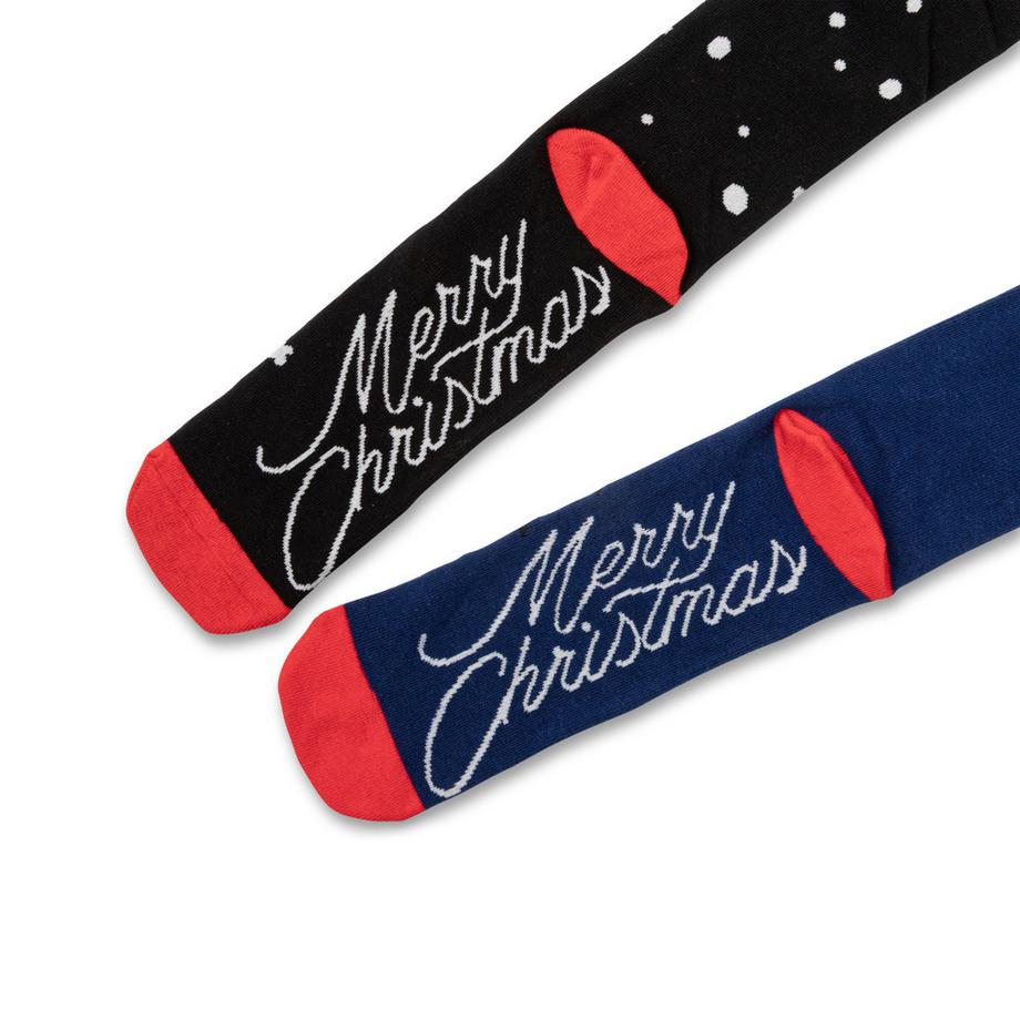 Manor Man Men Funny Xmas Socks 2P  