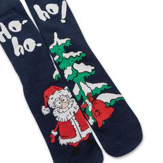 Manor Man Men Funny Xmas Socks 2P  