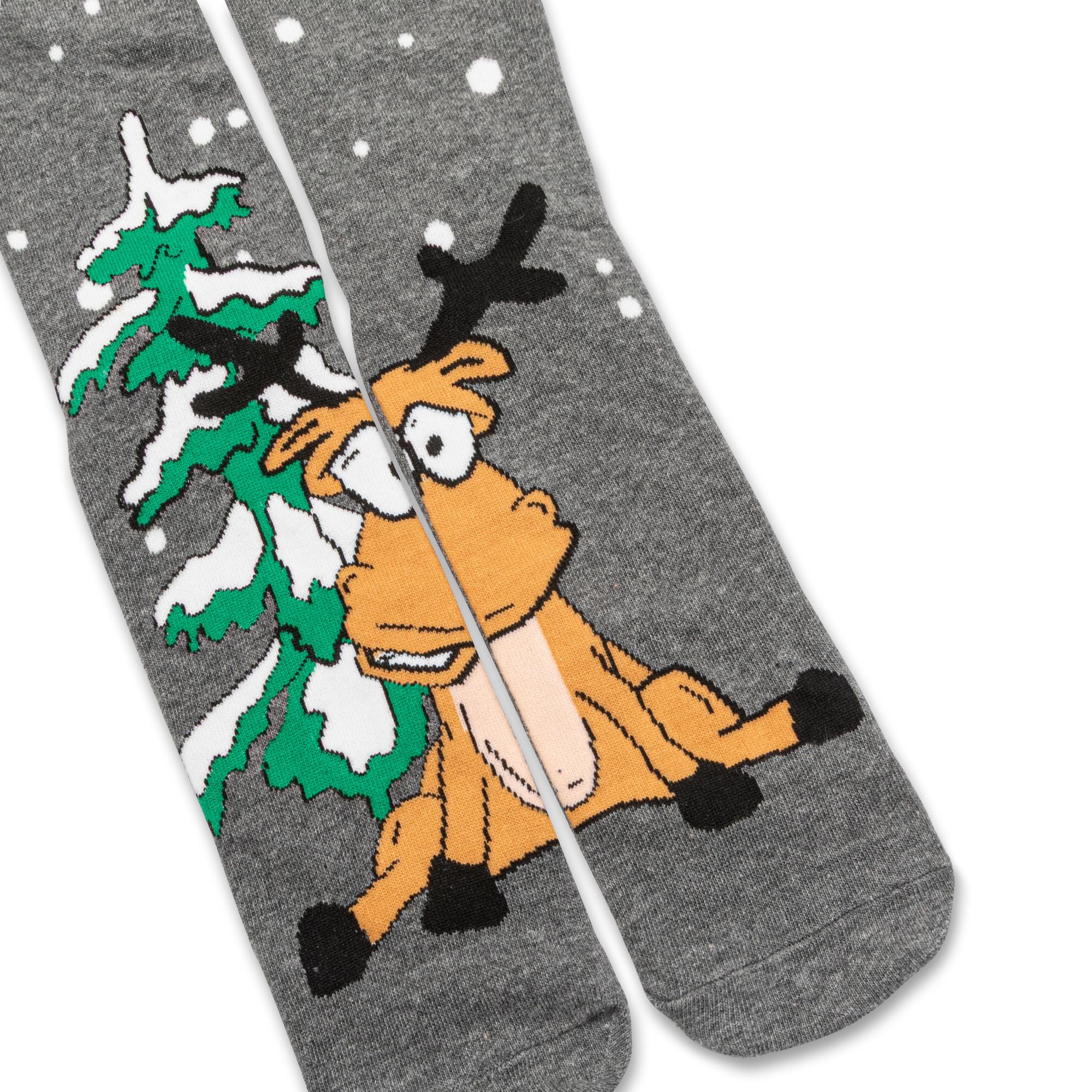Manor Man Men Funny Xmas Socks 2P  