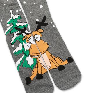Manor Man Men Funny Xmas Socks 2P  
