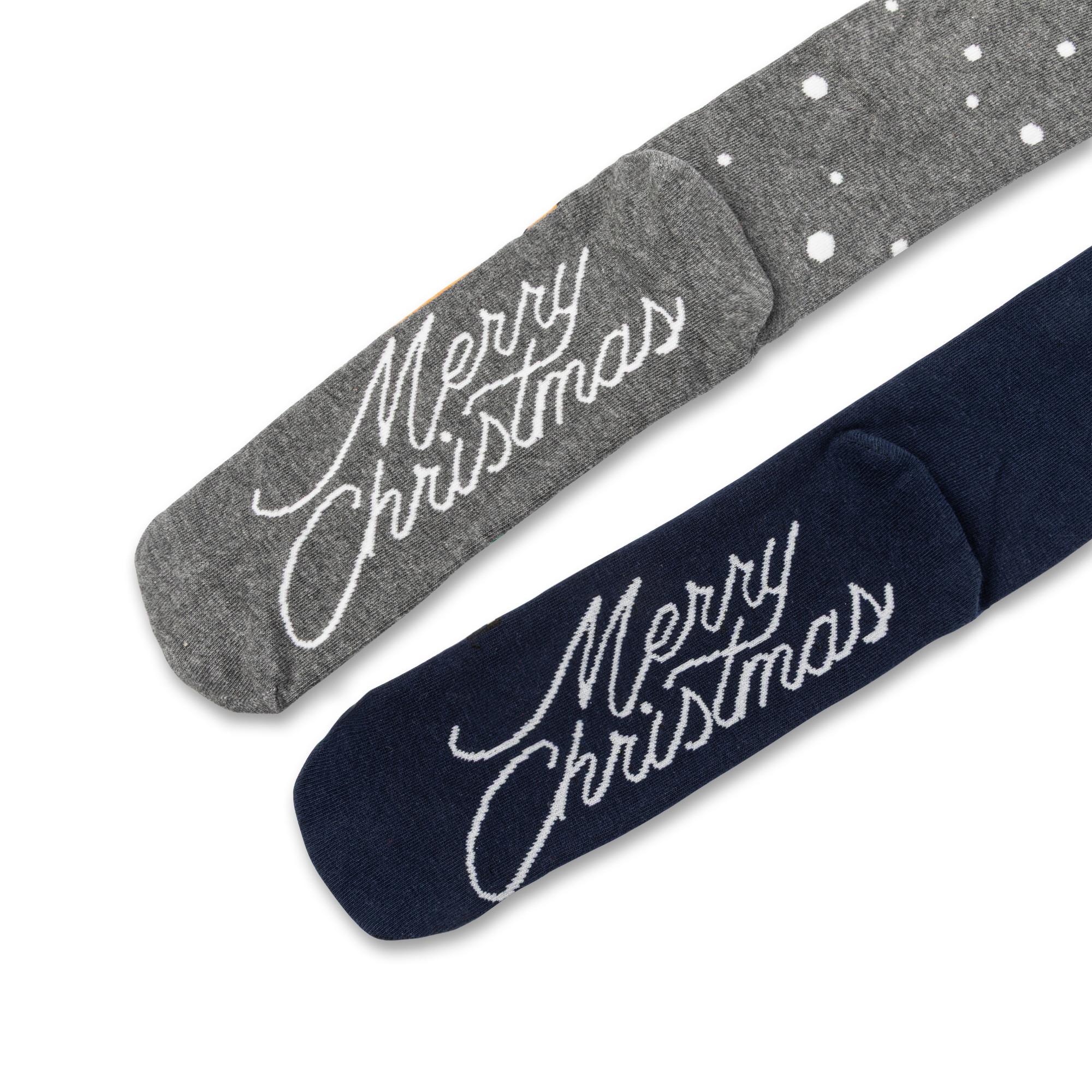 Manor Man Men Funny Xmas Socks 2P  